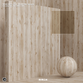 Wood / birch material (seamless) - set 86