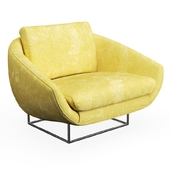 Armchair Milo Baughman Lounge Chair