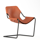 Paulistano armchair in leather