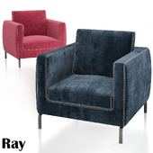 Armchair Ray RY83N CITTERIO Fabric