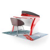 Bi-Turbo стол, стул и ковер