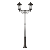 Forged street lamp