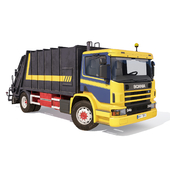 SCANIA-P94-GARBAGE-TRUCK