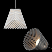 Concrete Helia Pendant Lamp by Dror Kaspi