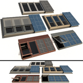 Мансардные окна с солнечными батареями