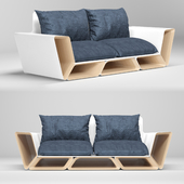 futon pad sofa
