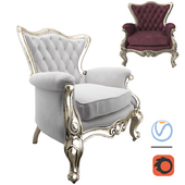 Royal classic armchair 02