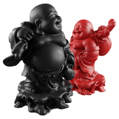 Asian God of Wealth Laughing Statue