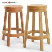 Spin counter bar stool by Industry West