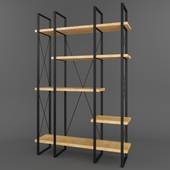 Argon rack from solid pine