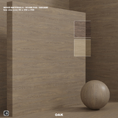 Wood / oak material (seamless) - set 90