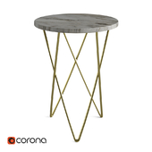 Zara Home Marble Table 40cm