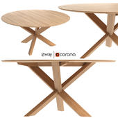 Mikado Round Dining Table R160 Cm by Industry West