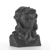 Simple Woman Head (statue)