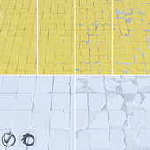 Chipped tiles/Колотая плитка