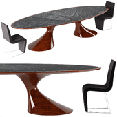 Annibale Colombo Dining Table