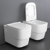 Wall-mounted toilet Mirro