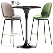 Gucci Bar Stool And Table