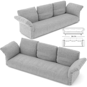 Edra essential sofa