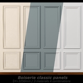Wall molding 14. Boiserie classic panels
