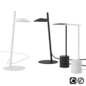 Circles and Rising Table Lamp by Millelumen