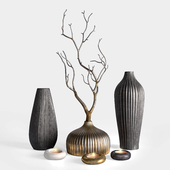 Decor - Vases and Branch
