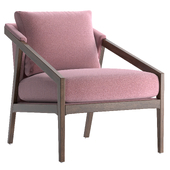 Кресло Earl розовое
