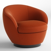 Black tie giulia armchair