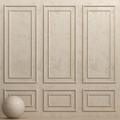 Decorative plaster with molding 2