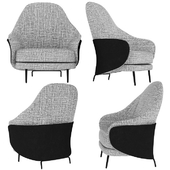 Minotti Angie GamFratesi design armchair