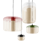 Bamboo Light  Suspension by Forestier