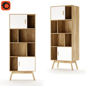 Shelving with 2 doors and 6 niches SHELDON (LA REDOUTE INTERIEURS)