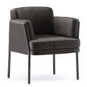 SHELLEY DINING chair by Minotti