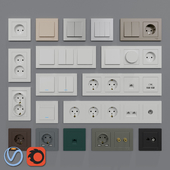 Sockets and switches Schneider Electric Atlas Design