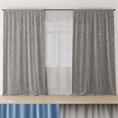 Curtains in 3 colors