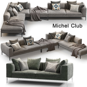 B & B_Michel Club sofa