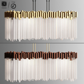 Varaluz Matrix Light Wide Linear Chandelier