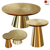 Martini Collection Gold coffe table