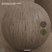 Bamboo wood material (seamless) - set 93