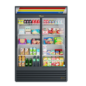 True®GDM-47-LD Glass Door Marchendiser