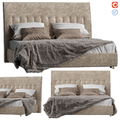DIAMANTE UPHOLSTERED BED