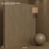 Wood material (seamless) birch - set 98