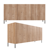 Wood cabinet deco