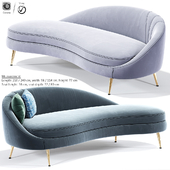 Porto Sand Curve Sofa