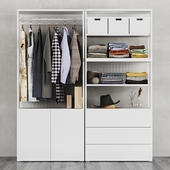 IKEA | Ophus Wardrobe 2-Door and 3 Drawers