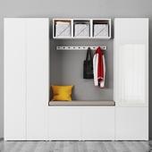 IKEA | OPHUS Wardrobe with 9 doors