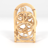 Ugears timer 20 minutes. The mechanism, the designer of wood.