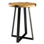 Metal Wrap 18 inch Side Table