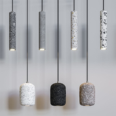Terrazzo pendant lighting collection