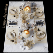 Luxury table setting W